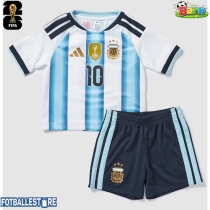Argentina Lionel Messi #10 Hjemmedraktsett Barn VM 2026 Kortermet (+ Korte bukser)